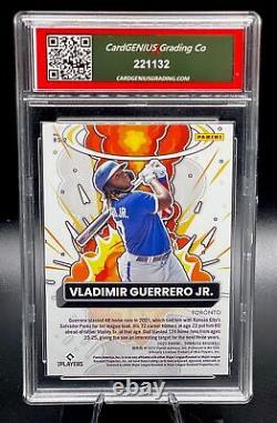 2022 Donruss Rapture #bs-2 Vladimir Guerrero Jr Graded Sports Card Cgg 10 Gem Mt
