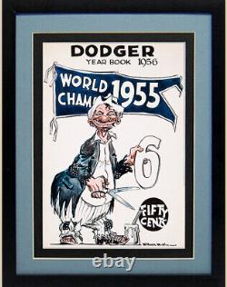 Affiche Brooklyn Dodgers 1955 Champions Encadrés A+ Qualité