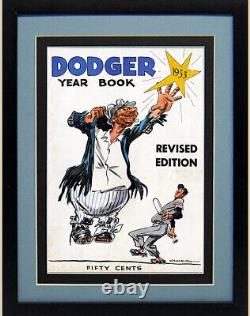 Affiche Des Dodgers De Brooklyn 1955 Encadrée