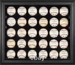 Boîtier d'affichage de 30 balles de baseball avec cadre noir - Fanatics