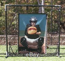 Bp Catcher- Baseball Softball Pitching Aide À La Formation De Pitcher Cible Withframe