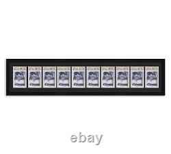 Cadre d'affichage de cartes notées BGS BVG Holds (10) plaquettes Baseball Protection UV-option