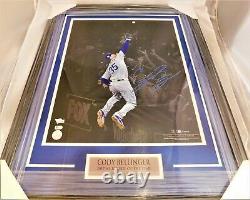 Cody Bellinger Dodgers Signed 16x20 Spotlight Photo Framed Fanatics Coa