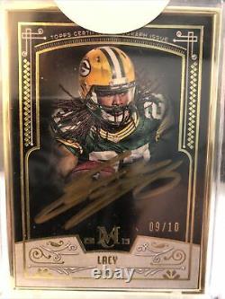 Collection Musée Topps 2015? Cadre En Or Eddie Lacy Green Bay Packers 09/10