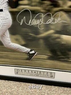 Derek Jeter Ny Yankees Signé 16x20 Limited Edition Framed Photo /102 Steiner
