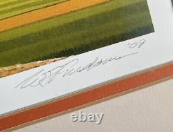 Encadrée L.E. 47/1800 Lithographie signée Bill Purdom Tom Seaver One Hitter Limited