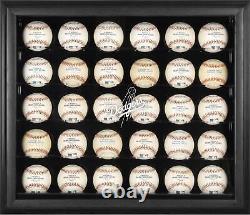 Étui d'affichage à 30 balles encadré en noir avec le logo des Los Angeles Dodgers - Fanatics