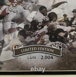 LTD Encadré MLB Red Sox Babe Ruth La Malédiction Est Inversée Numéroté /2004 Image