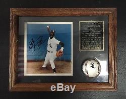 Michael Jordan Autograph Framed White Sox Photo / Baseball -garantie Authentique