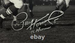 Photo encadrée de 16x20 signée par Paul Hornung de Notre Dame, dédicacée Heisman, avec certificat d'authenticité.