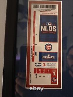 Rare? Limité Série Mondiale 2016 Chicago Cubs Cadre de Collectionneur HM 1 sur 5000