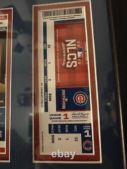 Rare? Limité Série Mondiale 2016 Chicago Cubs Cadre de Collectionneur HM 1 sur 5000