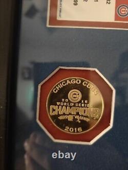 Rare? Limité Série Mondiale 2016 Chicago Cubs Cadre de Collectionneur HM 1 sur 5000