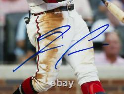 Ronald Acuna Jr. Signé Atlanta Braves 8x10 Baseball Photo Jsa Itp