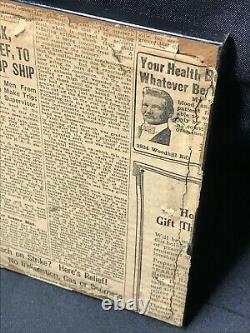 Vintage Babe Ruth Quaker Puffed Wheat Céréale Encadrée Publicité Photo