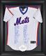 Vitrine D'affichage Du Maillot Avec Logo Encadré Des Mets De New York Fanatics Authentic